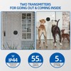 Wowlela Dog Doorbell, Wireless Touch Pet Doorbell, Pet Training Bells