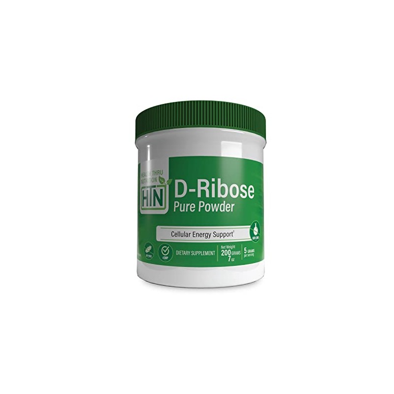 D-Ribose Pure (NON-GMO) Powder 200g Jar