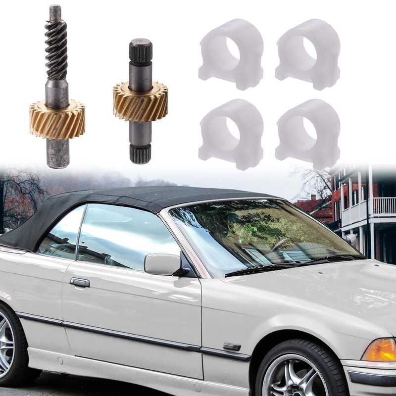 X AUTOHAUX Car Convertible Hood Locking Motor Gear Repair Kit