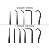 TEKTON Pick, Hook, and Mini Pry Bar Set (25-Piece) |