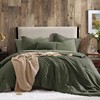 Geniospin 7-Piece Queen Comforter Set - Solid Bedding with Sheets
