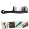 SAFIGLE 2pcs Portable Wide Tooth Hair Detangling Combs Static Travel