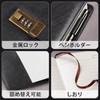 WEMATE Journal 2024 A6 Keyed Notebook Horizontal Ruled PU Leather