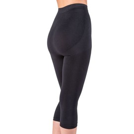 Figure Shaper Anti-Cellulite Capri (Pant) with Aloe and Green Tea black Size:L