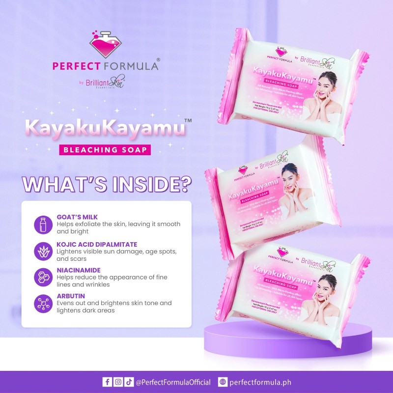 Perfect Formula 5x Bars Perfect Formula Kayakukayamu Bleaching Soap