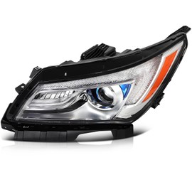 Headlight assembly fit 2014-2016 for Buick LACROSSE Titanium Clear Chrome Housing Driver Side 26672547 GM2502393