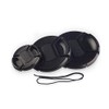 1pcs Universal Center Pinch Snap-on Front Lens Cap 37mm 40.5mm
