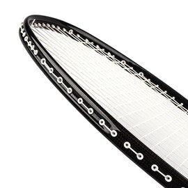 Senston Professional Woven Badminton Racket 100% Full Carbon High-Grade Badminton Racquet Including Racket Cover Black Color