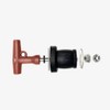 T-Handle Scupper Plugs Expansion Rubber Plugs Boat Drain Plug Twist-Turn