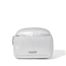 Baggallini Small Pocket Cosmetic - Lightweight 6x4 Makeup Bag - Travel Essentials Makeup Organizer