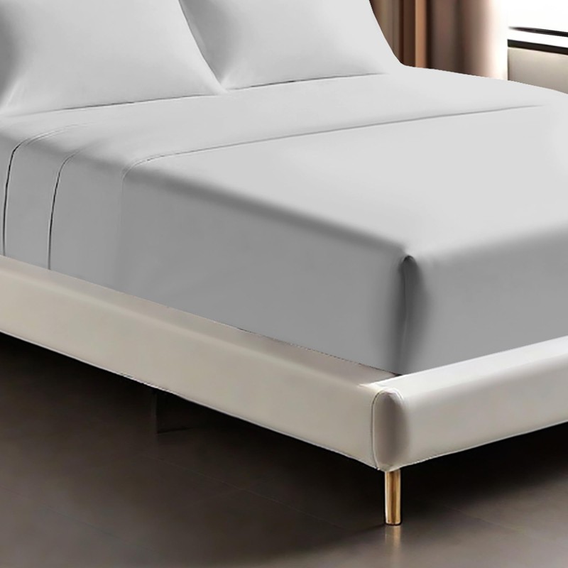 Egyptian Cotton Fitted Sheets 25cm Deep Mattress Pocket 200 Thread