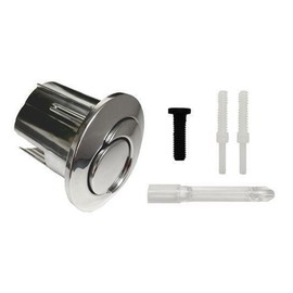 Compatible with Roca AH0001800R Dual Flush Push Button Threaded Push Rods Short Body D2D Chrome