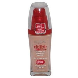 L'oreal Infallible Advanced Never Fail Makeup, Natural Ivory, 1-Fluid Ounce