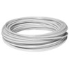 Clothesline Wire, Plastic Coated, White, 100-Ft.