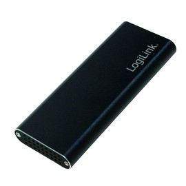 LogiLink UA0314 USB 3.1 Hard Drive Enclosure for M.2 SATA (NGFF) SSD Black