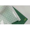 VViViD Transparent Medium Tack Vinyl Transfer Roll w/Grid for Signage,