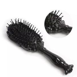 Unknown or Alsu Eobsneun 머리 마사지 브러쉬 일반 원형 두피 쿠션 헤어 브러쉬 케어 탈모 Round Hair Brush Massager with Scalp Cushion for Hair Care and Hair Loss Prevention