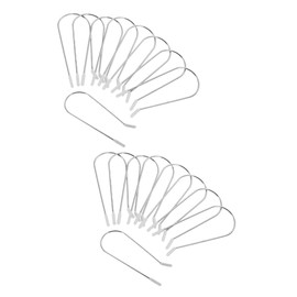 FOMIYES 2sets Hot Roller Securing Clip Hair Curler Clips Set for Hair Rollers Replacement 16pcs*2