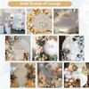 Haefoo 7.2FT White Round Backdrop Cover for 5 to 7.2ft