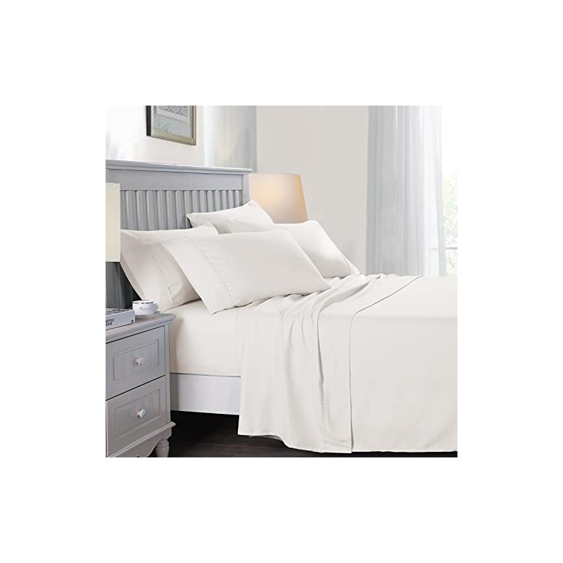 Imperial Rooms Flat Sheets Double 200 Thread Count 100% Egyptian