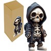 Byffoer Skeleton Figures, Small, Statue Skeleton Skull Sculpture, Skeleton Figures,
