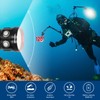 LetonPower B15 Dive Light Underwater Flashlight 8000Lumens Underwater Video Lights