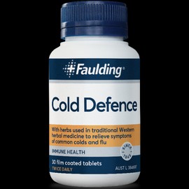 Faulding Cold + Flu Defence 30 Tablets