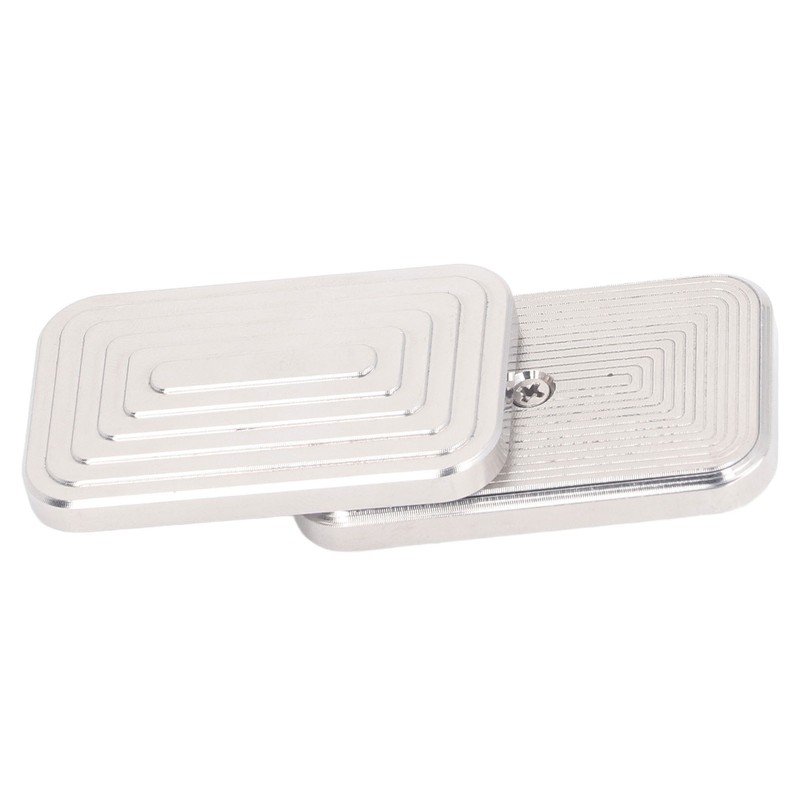 Metal Slider Toy Magnet Push Hand Slider Stainless Steel Stress
