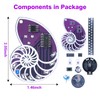 SMD Soldering Practice Kit,LED Seashell Design Learner Solder Kit, Ideal