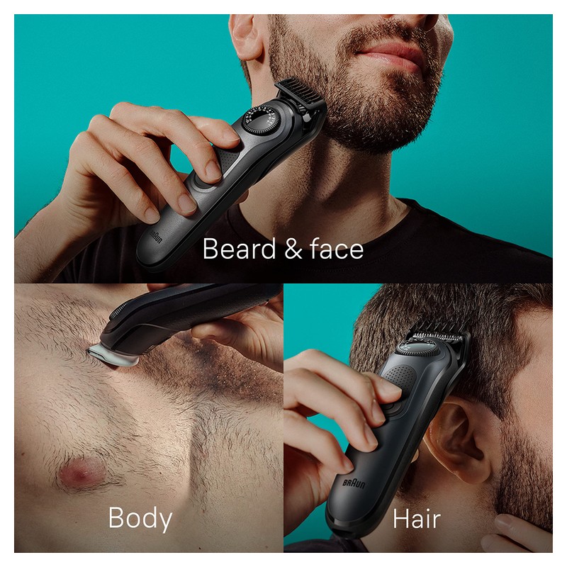 Braun All-in-One Style Kit Series 5 5480, 8-in-1 Trimmer for