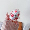 MINSCOSE Compatible with AirPods 4 Clear Case,Cute Cartoon Flower Pattern