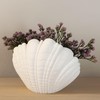 Print Level 3D Centerpieces Vase - 6.8 Inch Shell-Inspired Sea