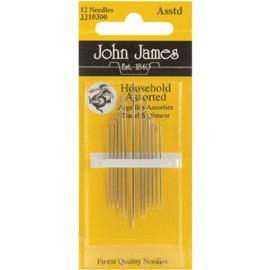 Household Hand Needles-Assorted 12/Pkg