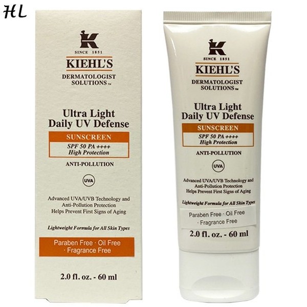 Kiehl&#39;s Ultra Light Daily UV Defense 60ml/Anti-Pollution / 키엘 울트라