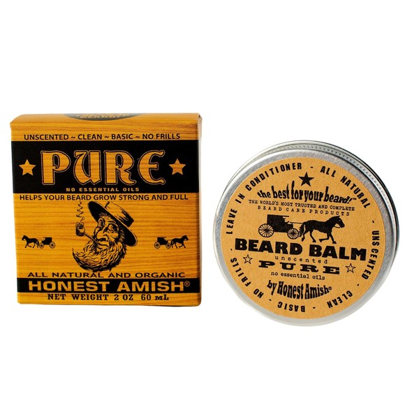 Honest Amish Balsamo para Barba Pure