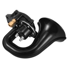 Alipis Loud Dual Tone Electric Horn Kit for Cars Trucks Construction Vehicles Compatibility Easy Electric Control Versatile Mounting Durable Construction