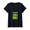 Womens Keep Calm And Play Pickleball For Pickleball Lovers V-Neck