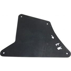 For Toyota FJ Cruiser Splash Guard/Fender Liner 2007-2014 Driver and Passenger Side Pair/Set | Front | Front Apron Seal | TO1250129 + TO1251129 | 5373635150 + 5373535150