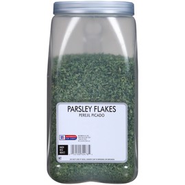 McCormick Culinary Dried Parsley Flakes, 10 oz - One 10 Ounce Container of Dried Chopped Parsley Leaves, Use As Substitute for Fresh Parsley, Perfect on Chicken, Pitas, Salads, Fish and More