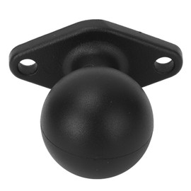 1.5" Marine Grade Aluminum Alloy Ball Mount Base Non-Slip Rubber Plate and TPU Ball Adapter for RAM Mounts Size C 1.5" Ball Double Base Arm