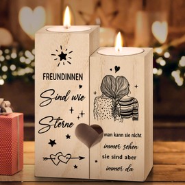 Geschenke für Freundin, Beste Freundin Geschenk, Kerzenständer Freundin Geschenk, Geschenk Beste Freundin Geburtstag, Freundinnen Geschenk, Geburtstagsgeschenk für Freundin, Freundinnen Geschenkideen
