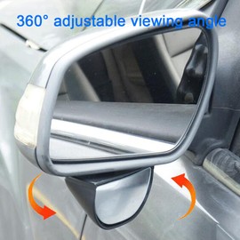 LoyaGour Blind Spot Car Rearview Stick on Mirror,Blindspot Convex Side Eye Mirrors for Trucks,Car Concave Mirroraid Gadgets,Automotive Body Parts Exterior Rear View Glass Mirror Accessories(1PCS)
