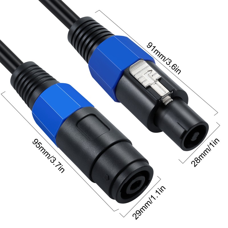 Speaker Cable Male to Female High Power Professional Sound System