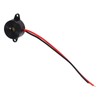 Alarm Buzzer, DC 3 to 24V Piezo Electronic Buzzer Alarm