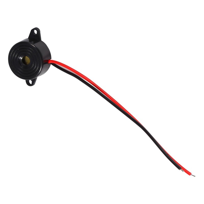 Alarm Buzzer, DC 3 to 24V Piezo Electronic Buzzer Alarm