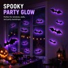 LED 3D Halloween Bat Wall Decorations – Light-Up Bendable Flying