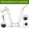 Garden Trash Bag Holder - Outdoor Leaf Bag Support Stand