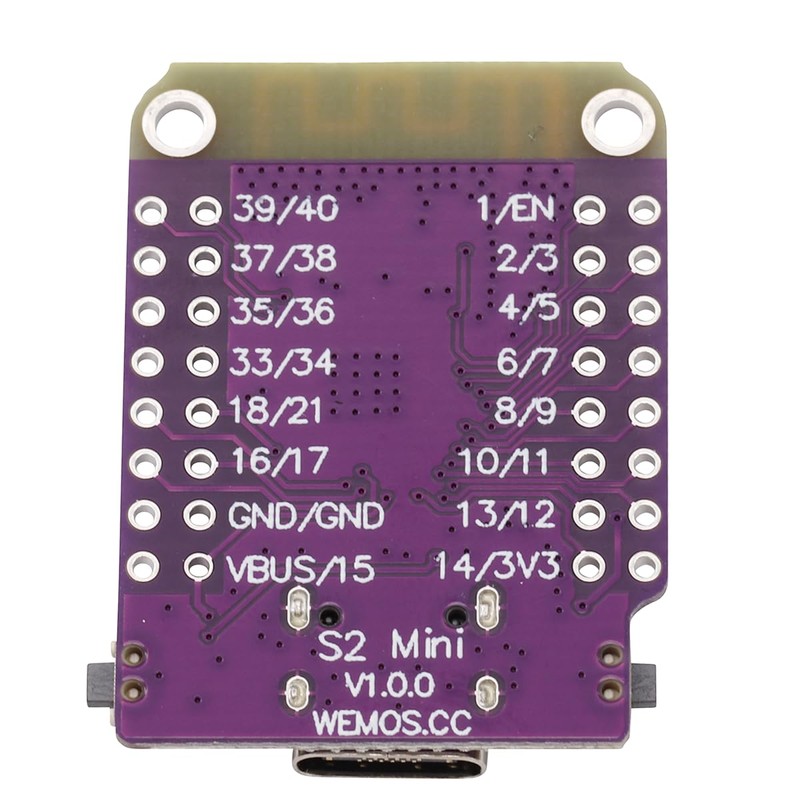 Heevhas 3.3V ESP32-S2 Mini V1.0.0 Module Based on ESP32-S2FN4R2 Development