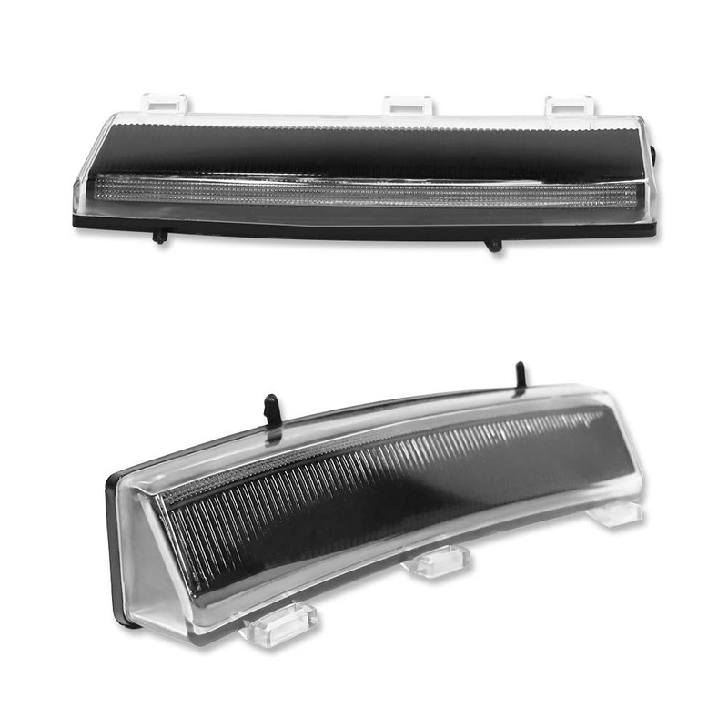 GTINTHEBOX LED Front Bumper Switchback Amber/White Daytime Running Lights with