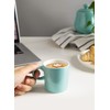 Sweese 3.5oz Porcelain Espresso Cups Set of 4, Mini Coffee